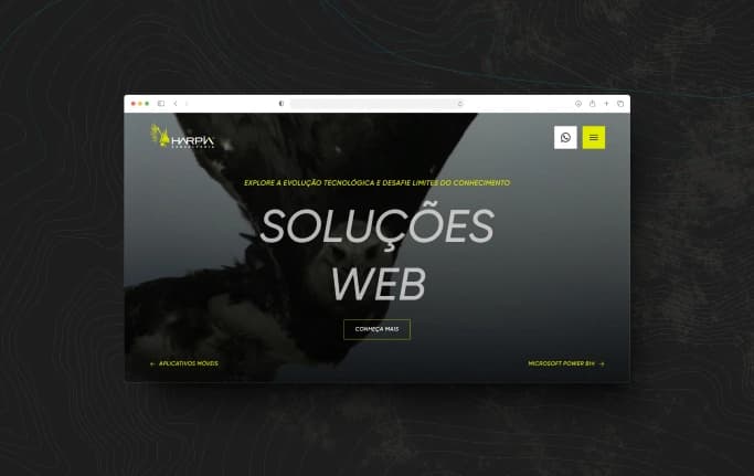 Case Harpia Consultoria — Matilha Estúdio